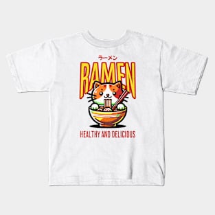 Ramen Cat Kids T-Shirt